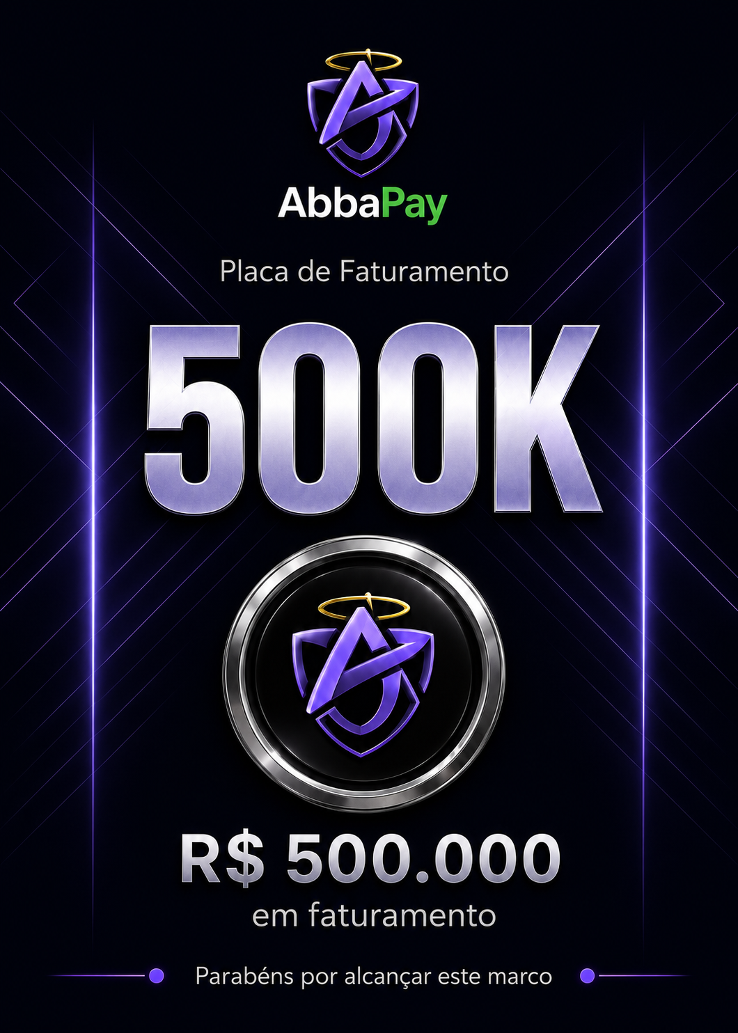 Placa AbbaPay 500k