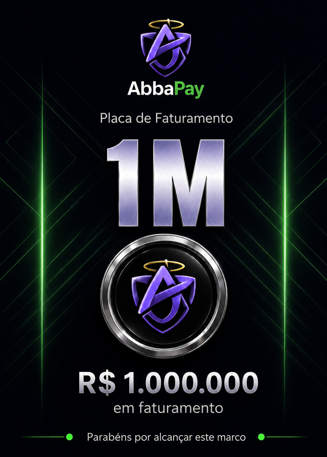 Placa AbbaPay 1M